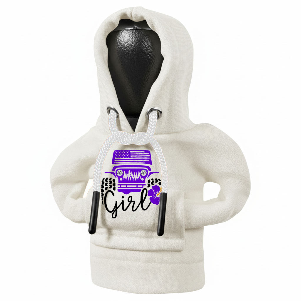 Jeep Girl Flower Shift Knob Hoodie Supler Store