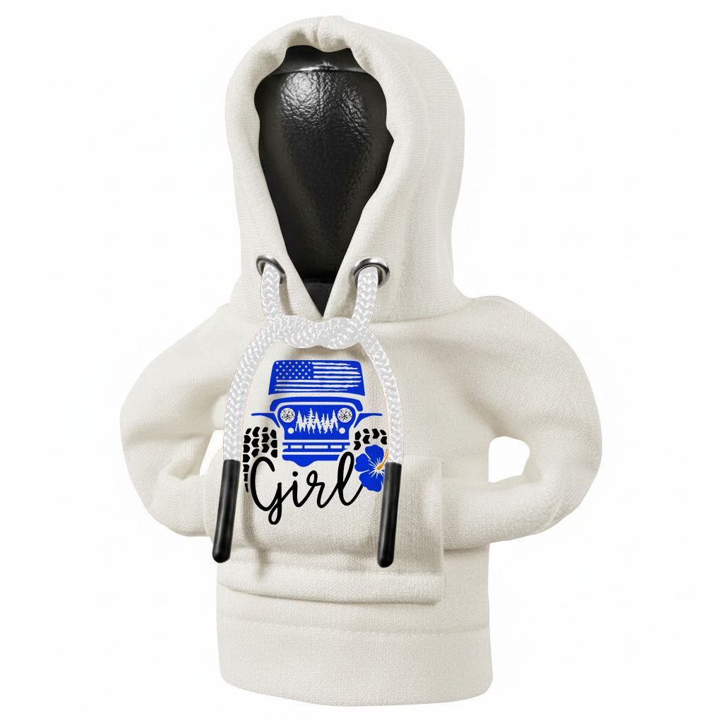 Jeep Girl Flower Shift Knob Hoodie Supler Store