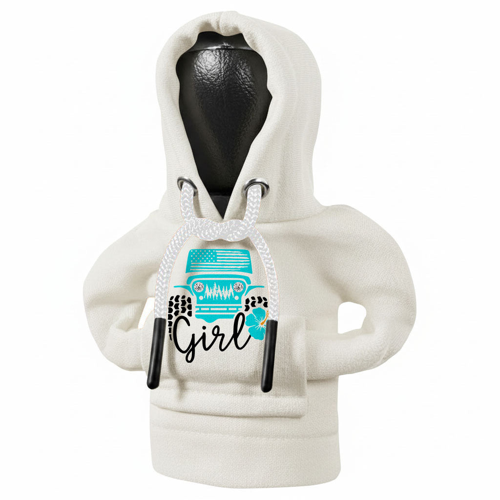 Jeep Girl Flower Shift Knob Hoodie Supler Store