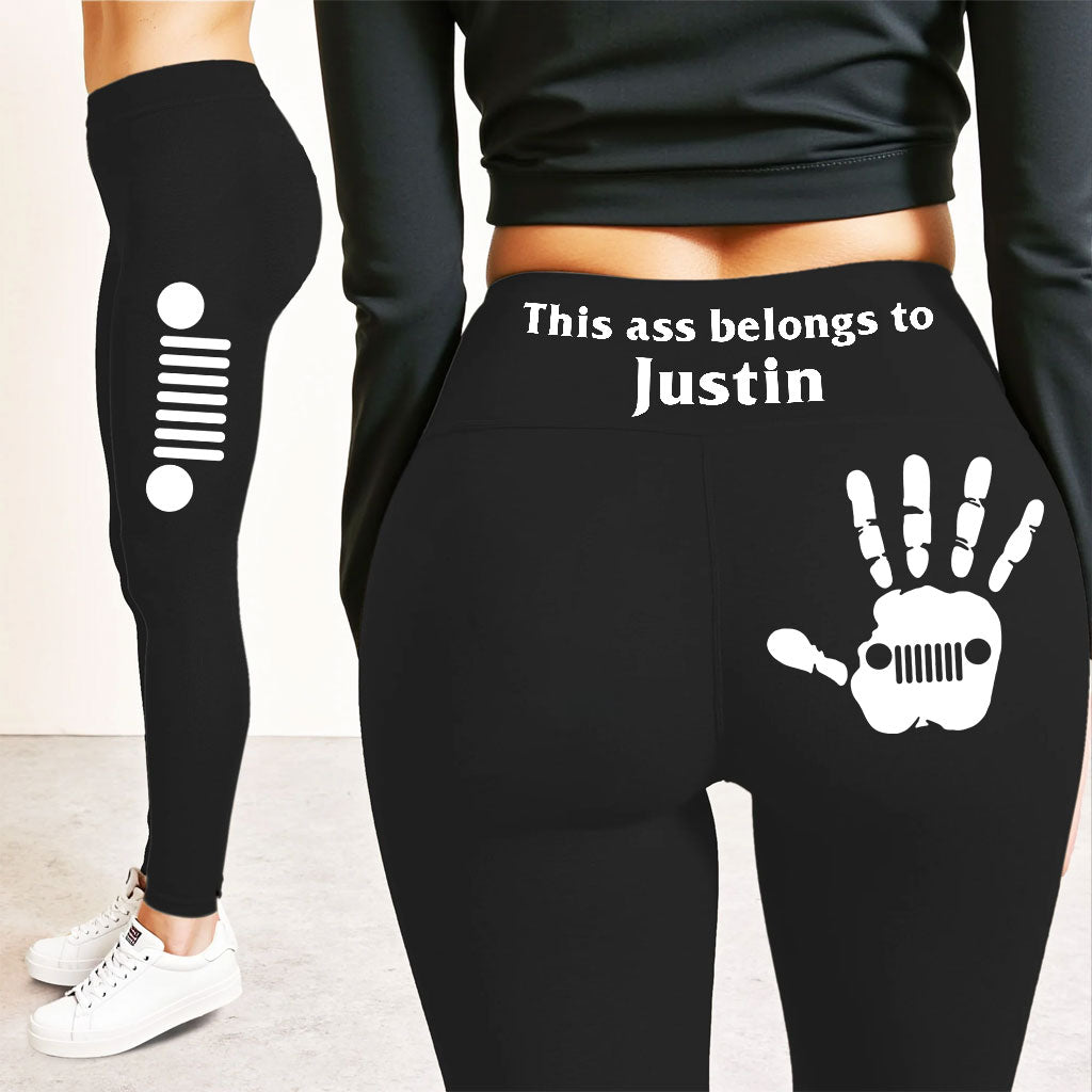 Personalized Jeep Girl Funny Leggings Supler Store