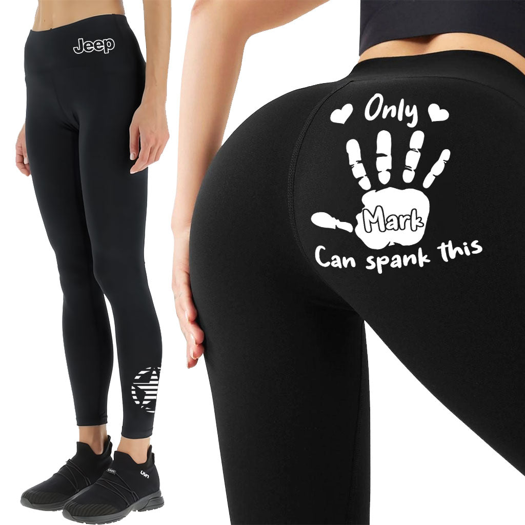 Personalized Jeep Leggings Husband/ BF Can Spank This Supler Store
