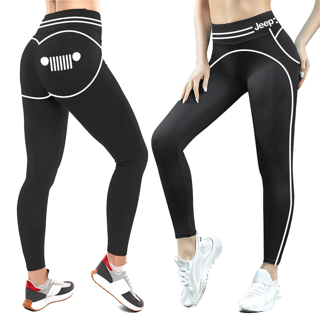 Jeep Girl Leggings Heart Throb Supler Store