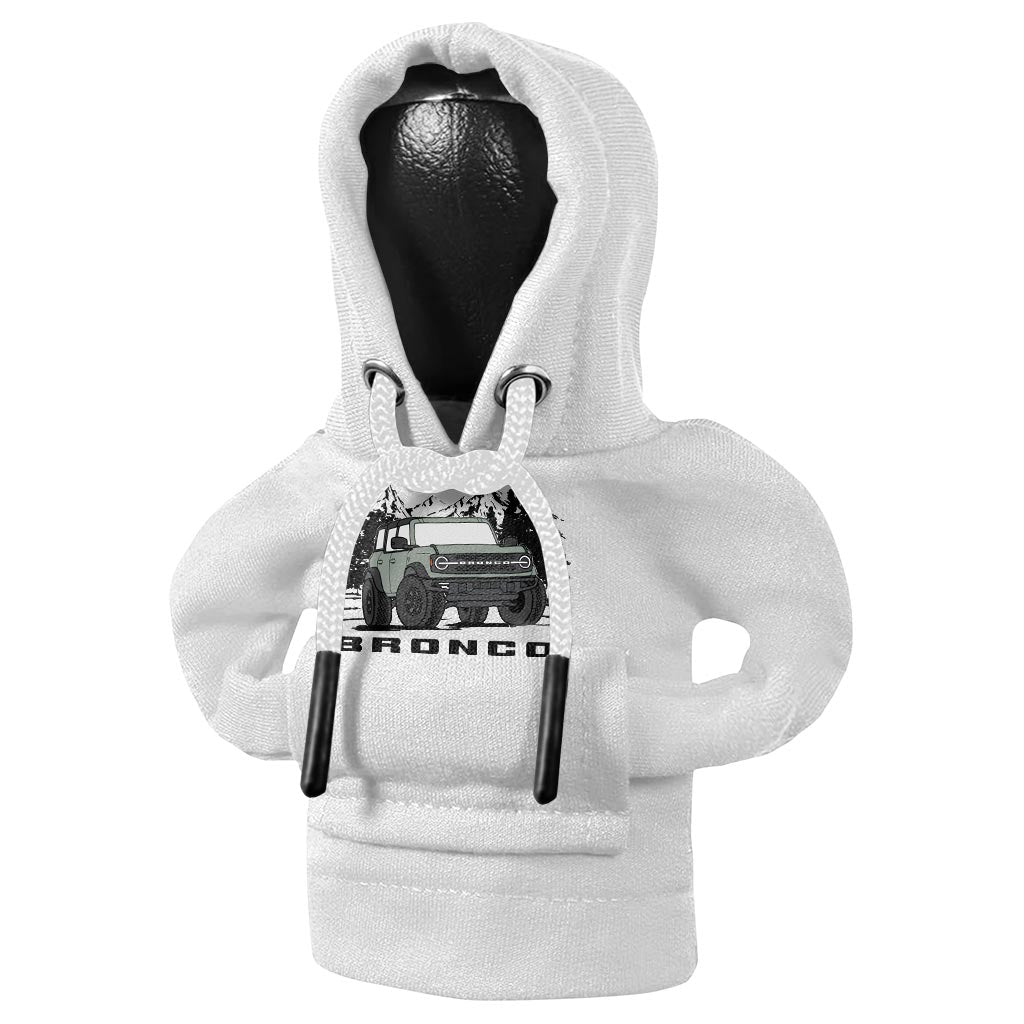 Bronco Offroad Shift Knob Hoodie Supler Store
