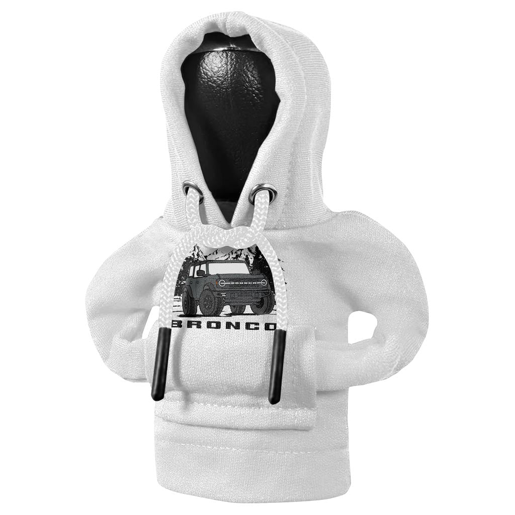 Bronco Offroad Shift Knob Hoodie Supler Store