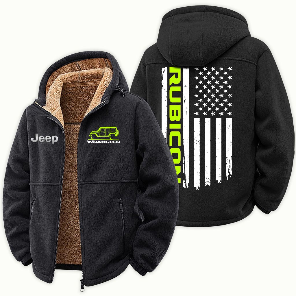 Jeep Wrangler Rubicon Fleece Zip Jacket Supler Store