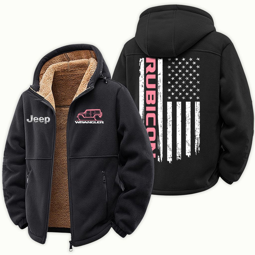 Jeep Wrangler Rubicon Fleece Zip Jacket Supler Store