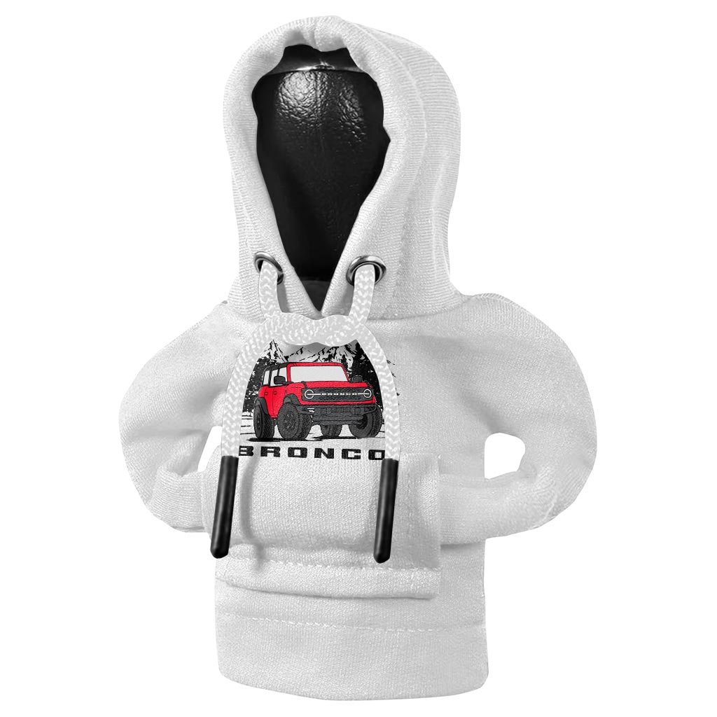 Bronco Offroad Shift Knob Hoodie Supler Store