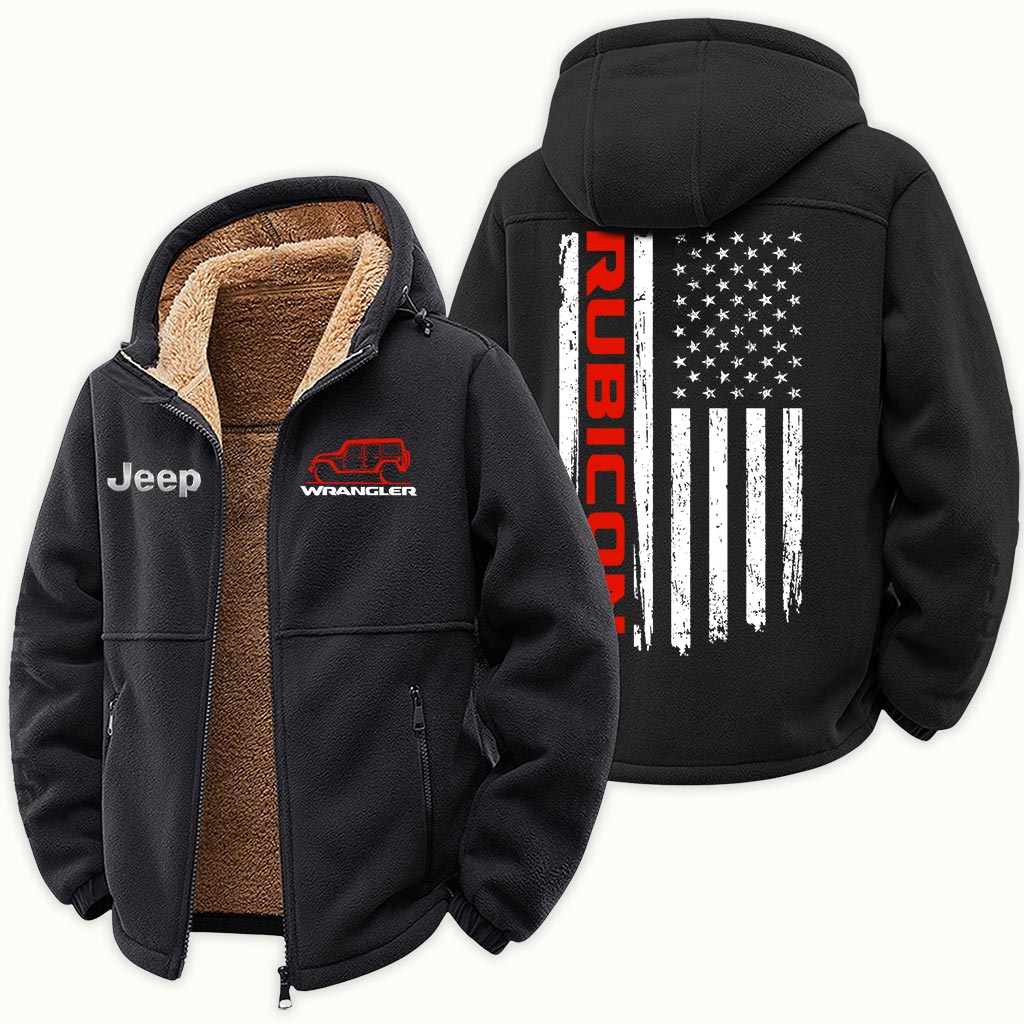 Jeep Wrangler Rubicon Fleece Zip Jacket Supler Store