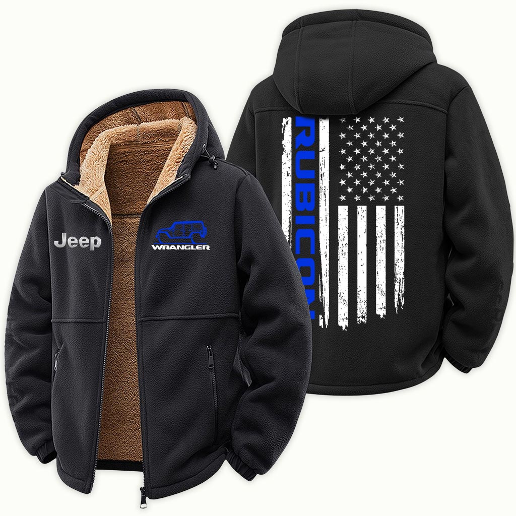 Jeep Wrangler Rubicon Fleece Zip Jacket Supler Store