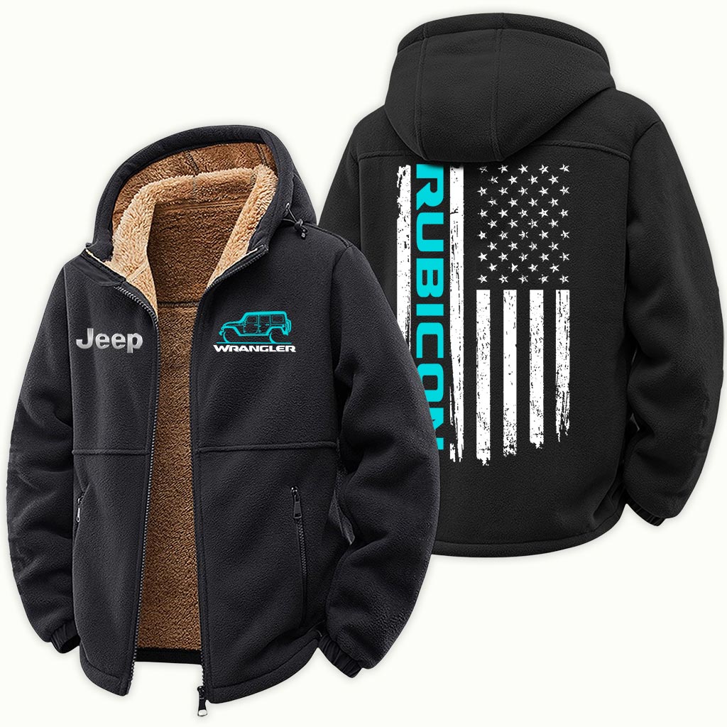 Jeep Wrangler Rubicon Fleece Zip Jacket Supler Store