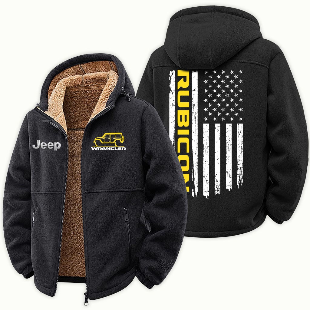 Jeep Wrangler Rubicon Fleece Zip Jacket Supler Store