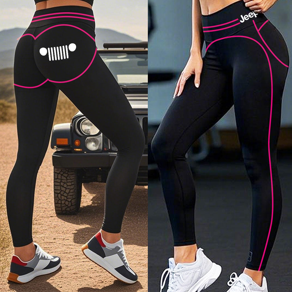 Jeep Girl Leggings Heart Throb Supler Store