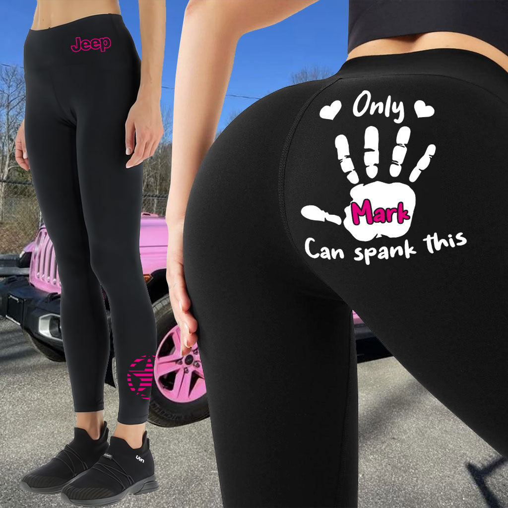 Personalized Jeep Leggings Husband/ BF Can Spank This Supler Store