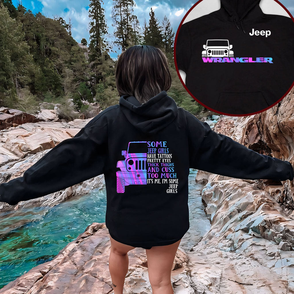 Jeep Girl Wrangler Have Tattoos Hoodie Supler Store