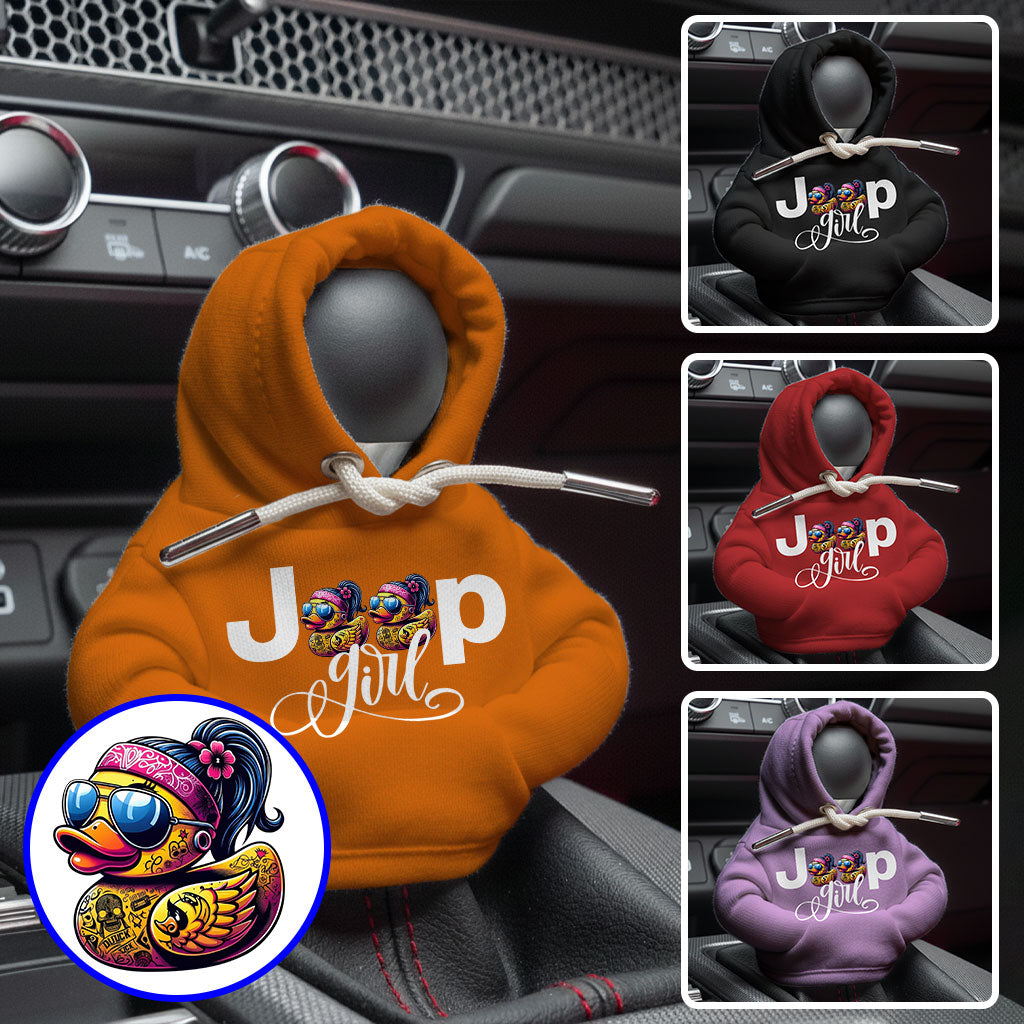 Jeep Girl Ink Duck Shift Knob Hoodie Supler Store