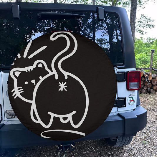 Funny Cat Jeep Spare Tire Cover Supler Store