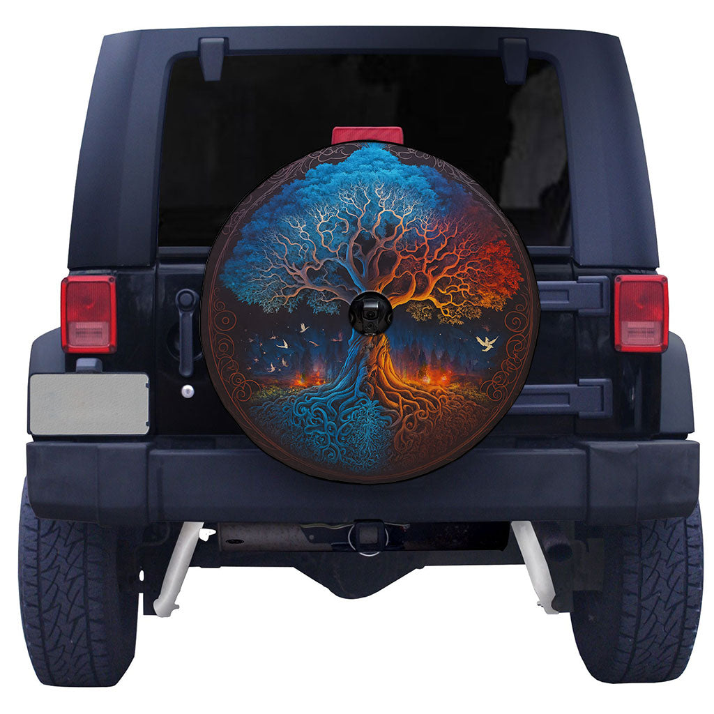 Jeep Norse Tree of Life Spare Tire Cover Supler Store