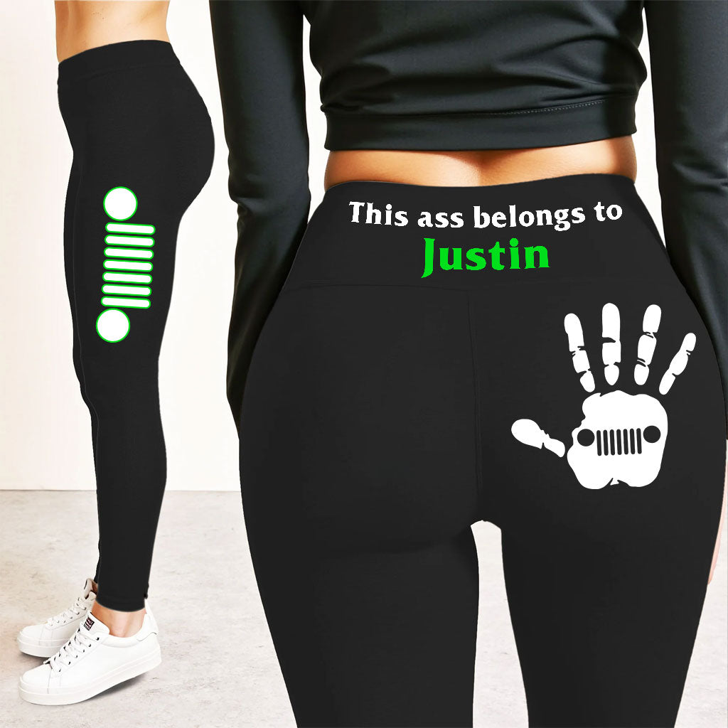 Personalized Jeep Girl Funny Leggings Supler Store