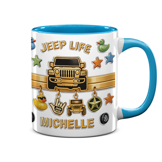 Personalized Jeep Off-Road Coffee Accent Mug Supler Store