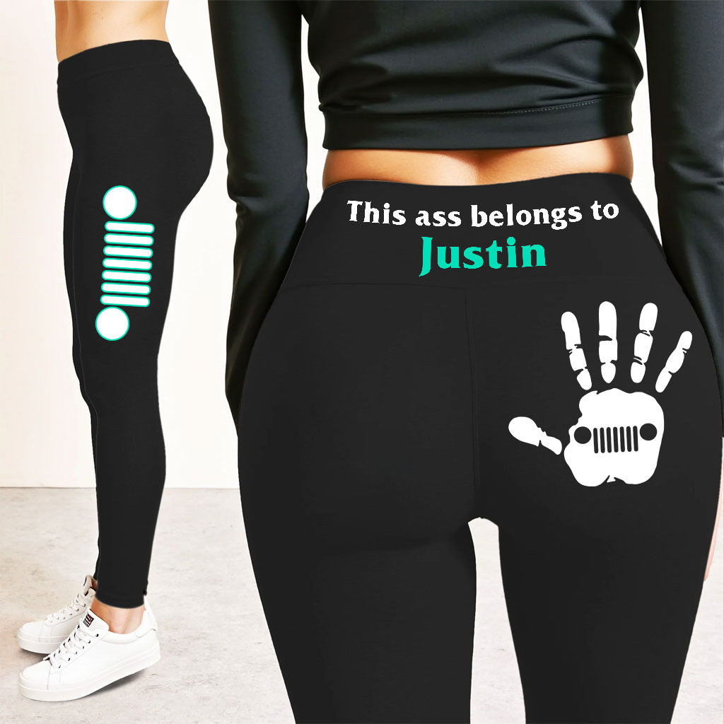Personalized Jeep Girl Funny Leggings Supler Store