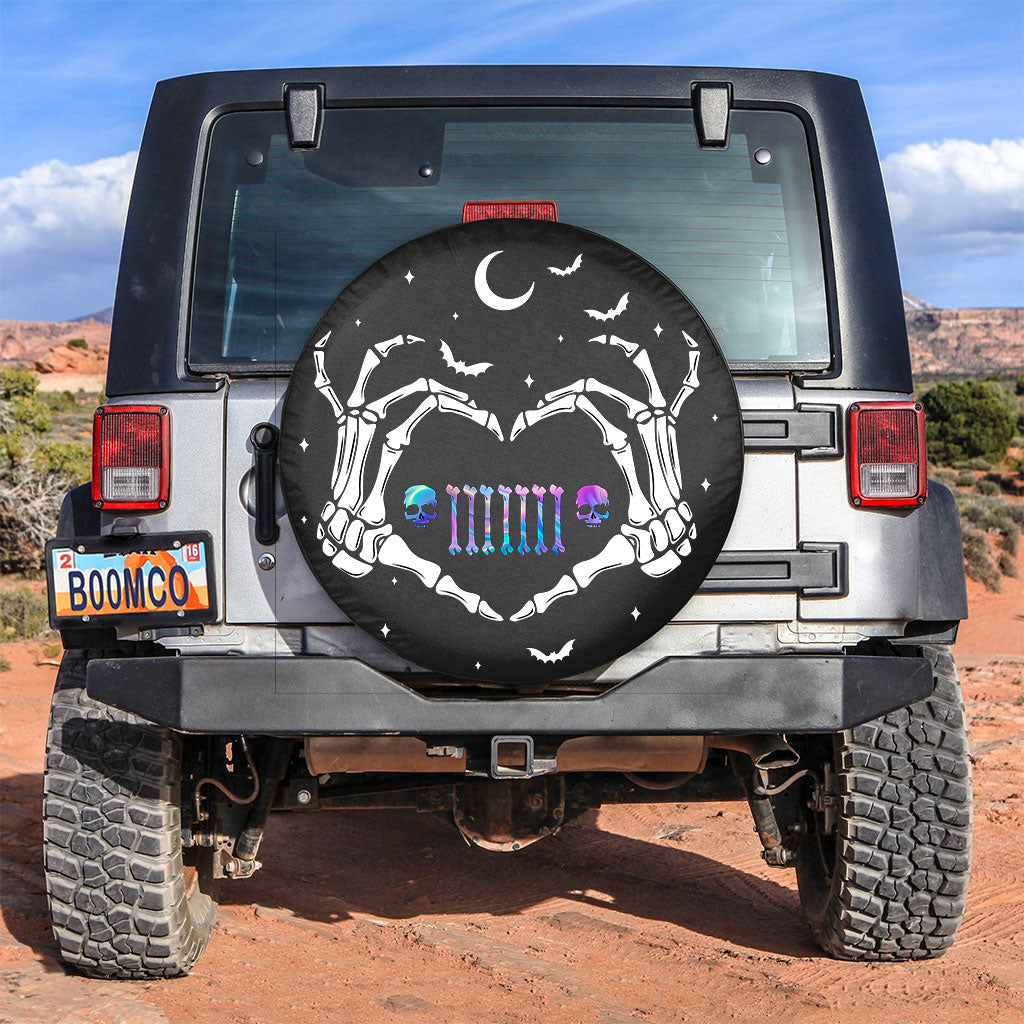 Jeep Skull Heart Spare Tire Cover Supler Store