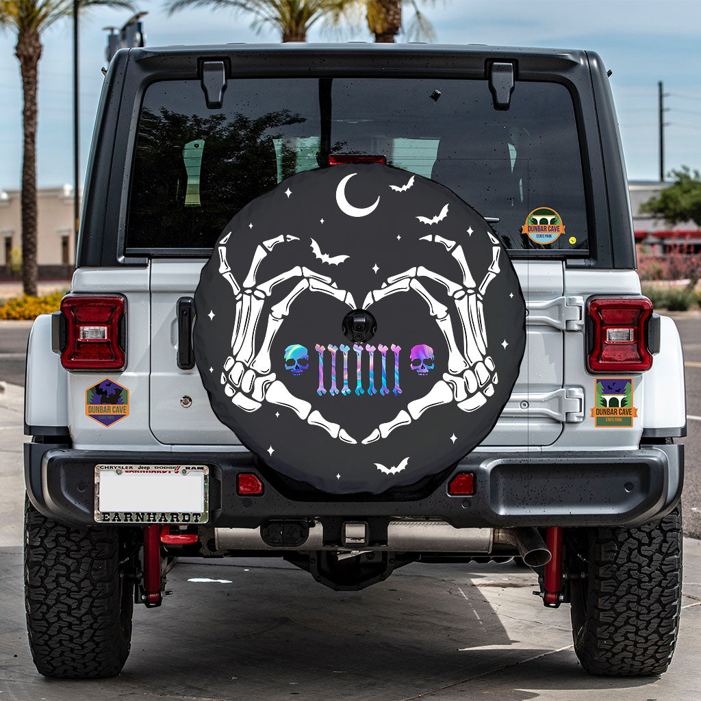Jeep Skull Heart Spare Tire Cover Supler Store