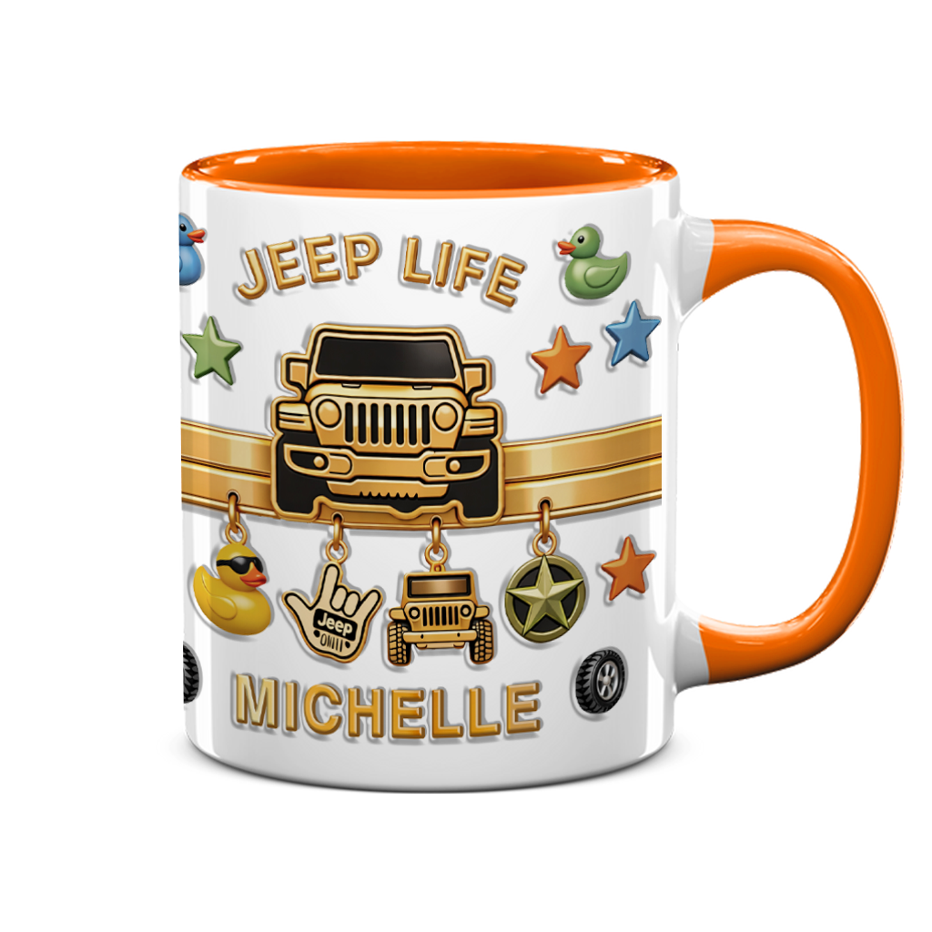 Personalized Jeep Off-Road Coffee Accent Mug Supler Store