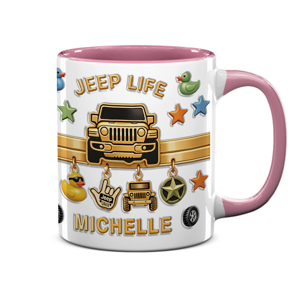 Personalized Jeep Off-Road Coffee Accent Mug Supler Store