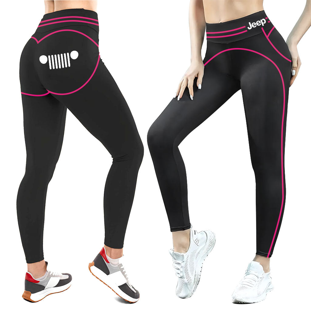 Jeep Girl Leggings Heart Throb Supler Store