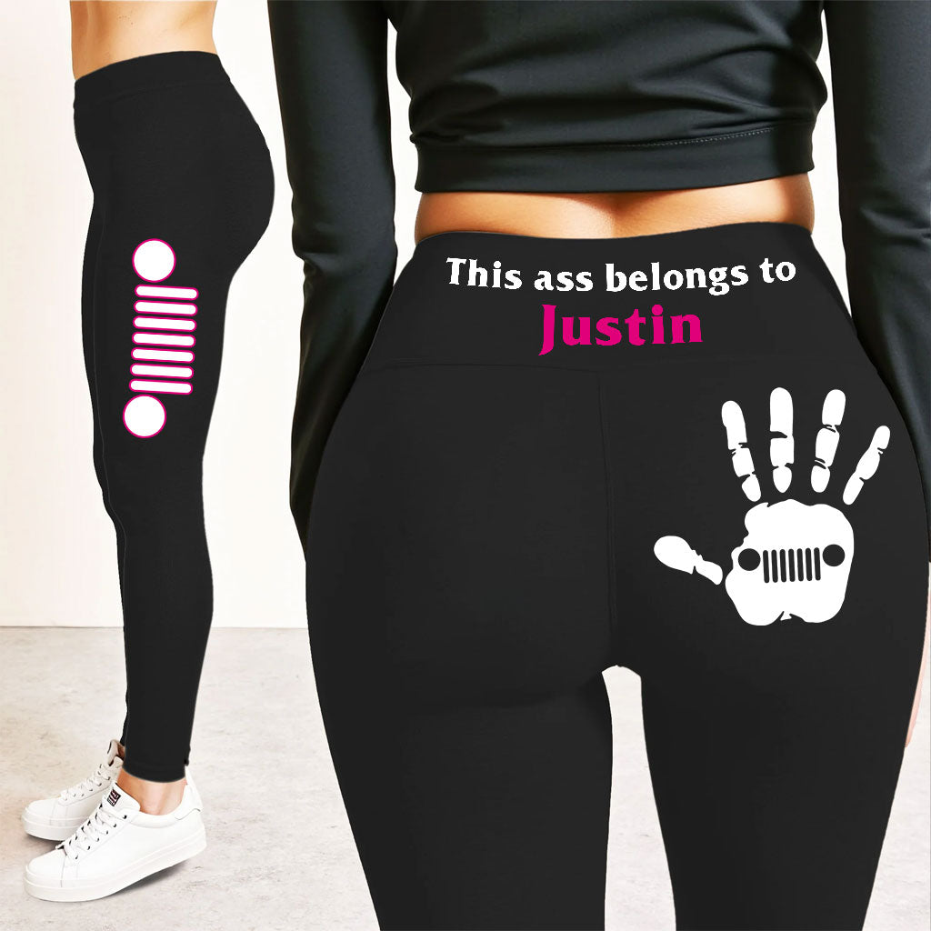Personalized Jeep Girl Funny Leggings Supler Store