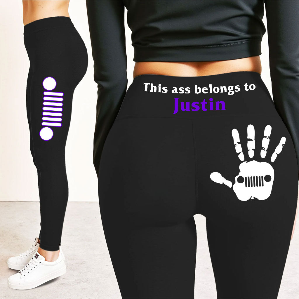 Personalized Jeep Girl Funny Leggings Supler Store