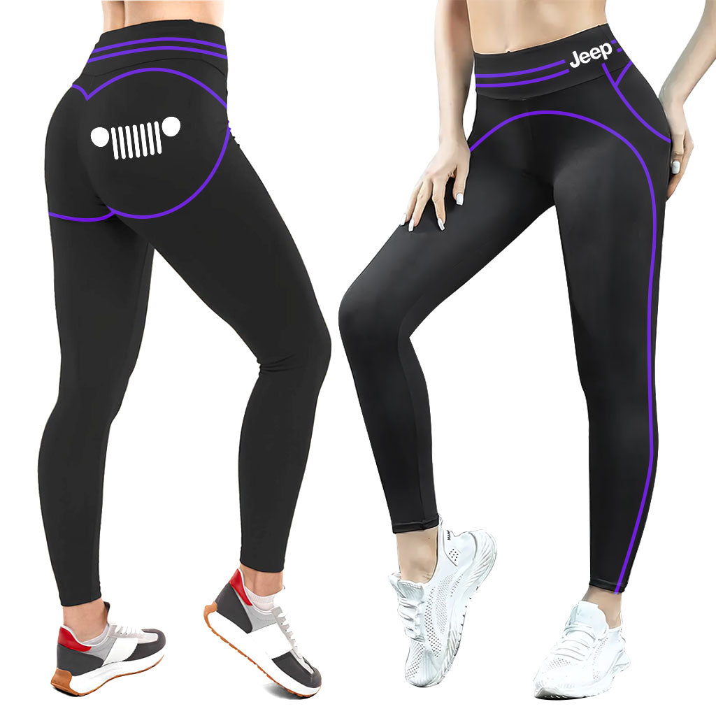 Jeep Girl Leggings Heart Throb Supler Store