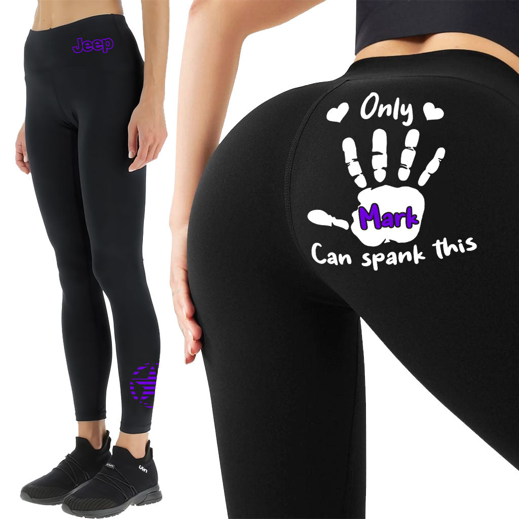 Personalized Jeep Leggings Husband/ BF Can Spank This Supler Store