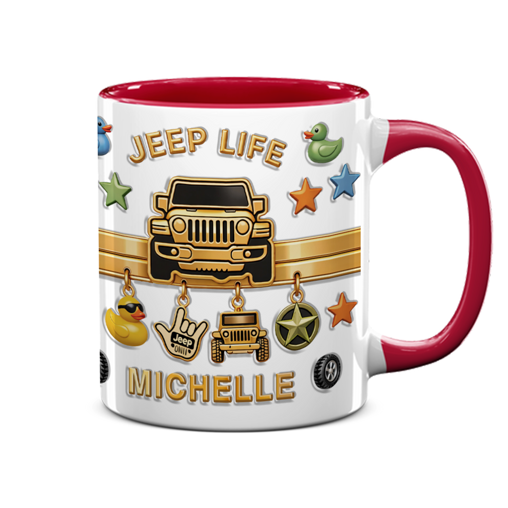 Personalized Jeep Off-Road Coffee Accent Mug Supler Store