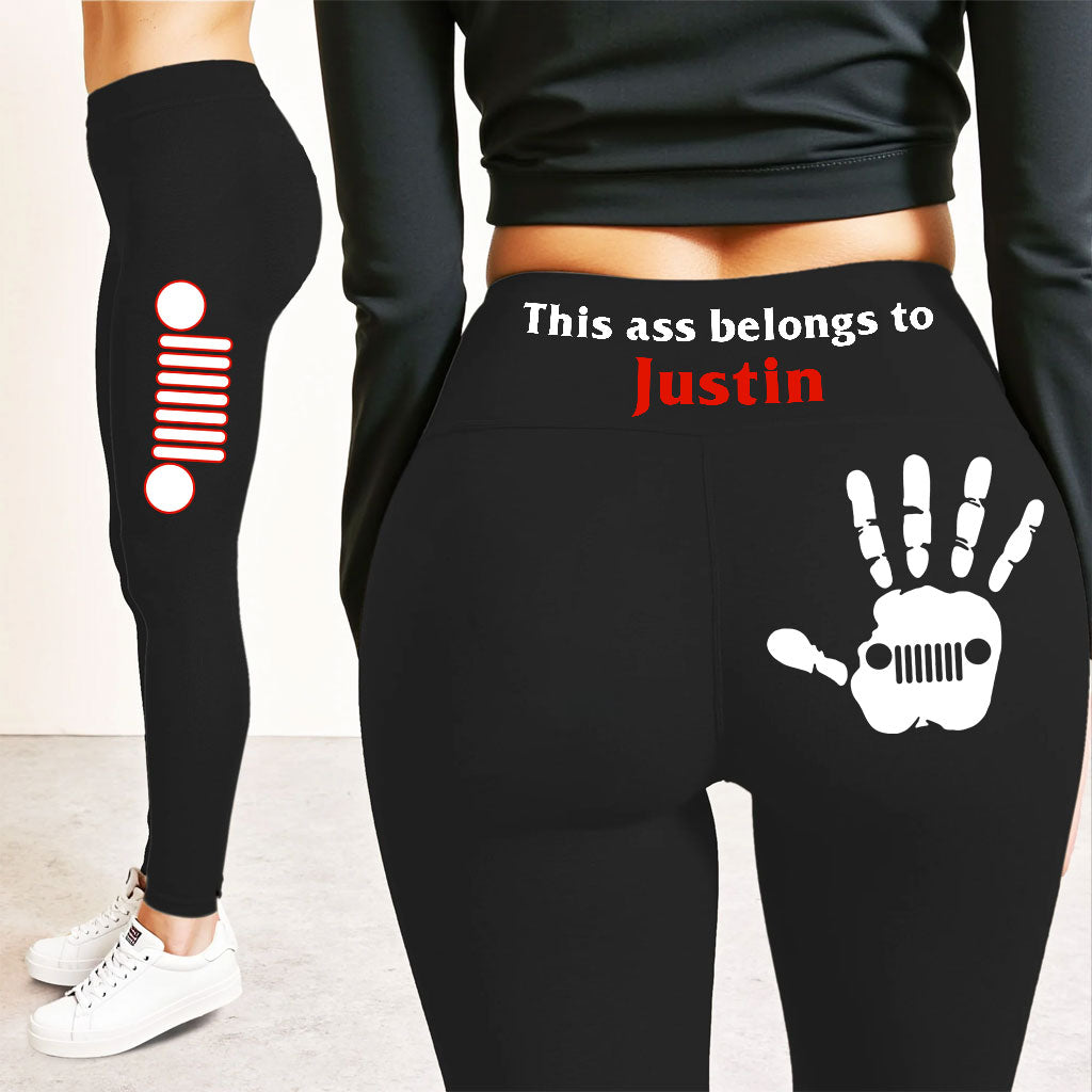 Personalized Jeep Girl Funny Leggings Supler Store