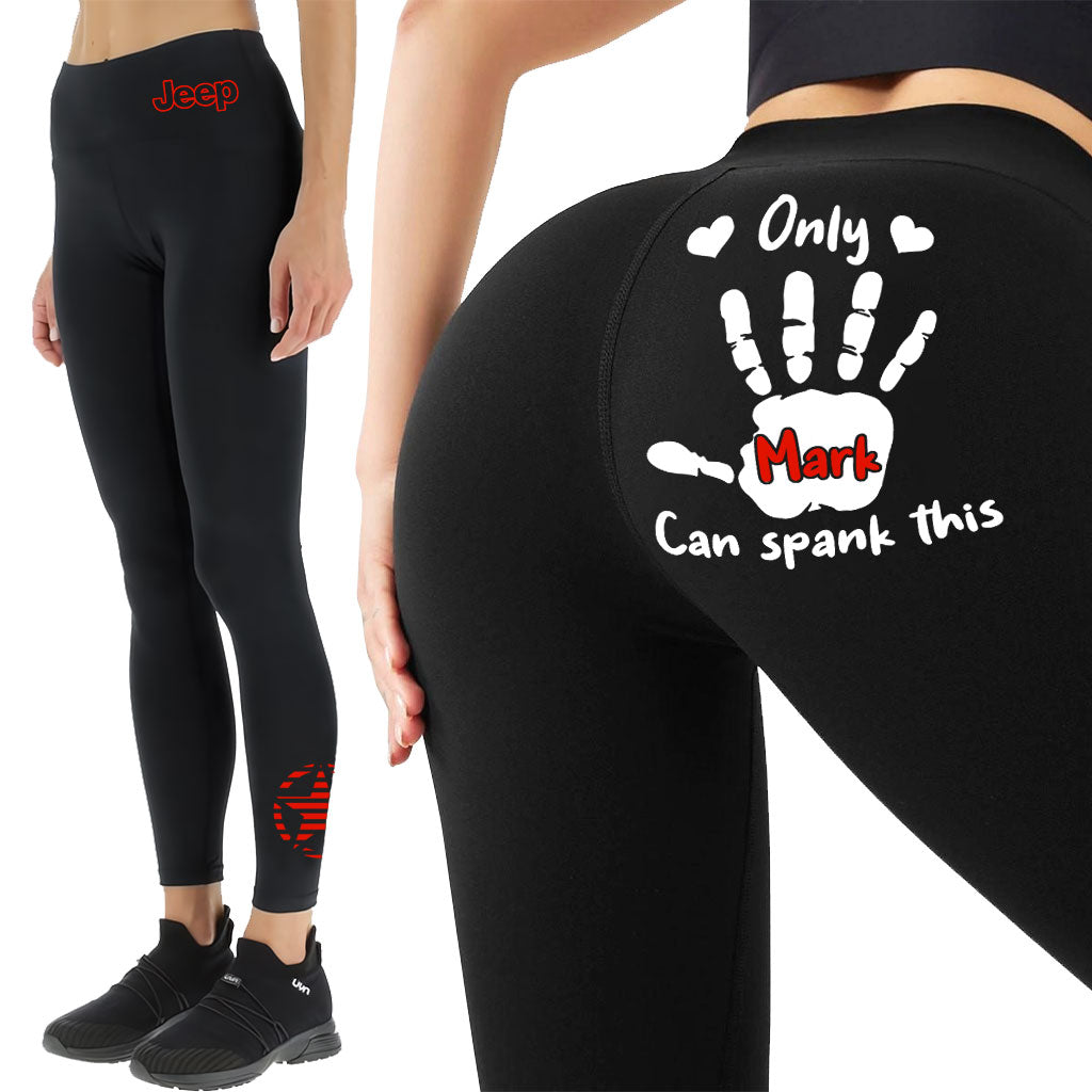 Personalized Jeep Leggings Husband/ BF Can Spank This Supler Store