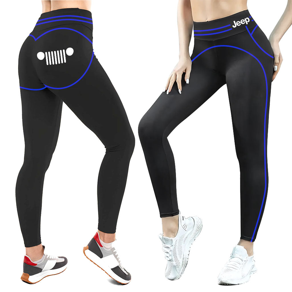 Jeep Girl Leggings Heart Throb Supler Store