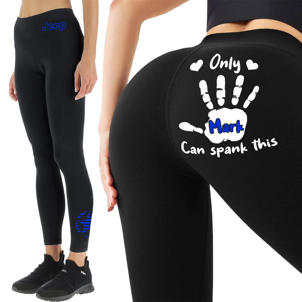 Personalized Jeep Leggings Husband/ BF Can Spank This Supler Store