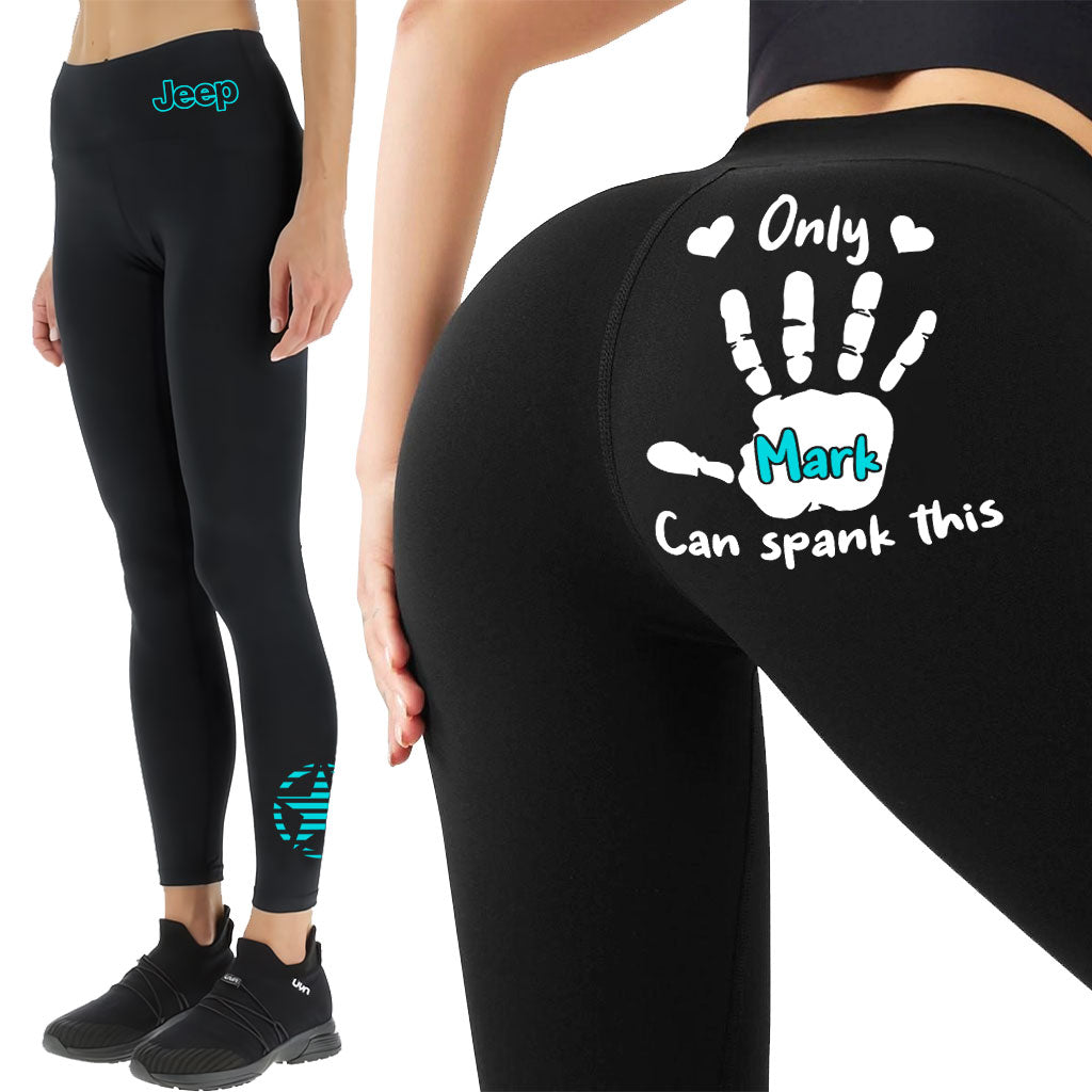 Personalized Jeep Leggings Husband/ BF Can Spank This Supler Store