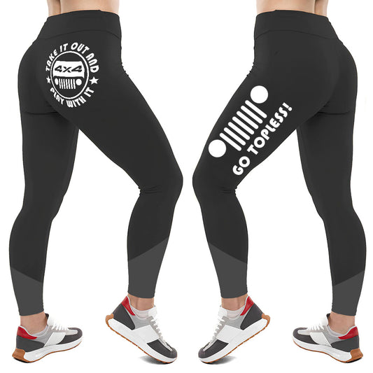 Jeep Leggings 4x4 Go Topless Supler Store