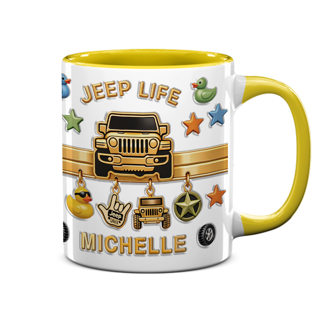 Personalized Jeep Off-Road Coffee Accent Mug Supler Store