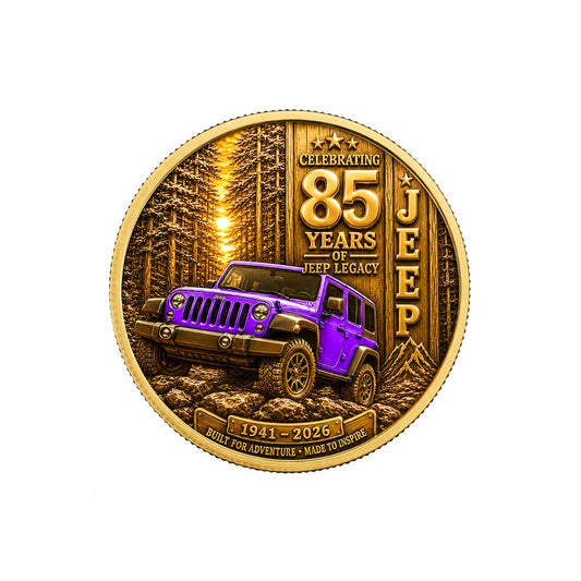 Jeep 85th Anniversary Legacy Commemorative Coin