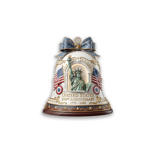 USA 250th Anniversary Liberty Bell Commemorative Fridge Magnet