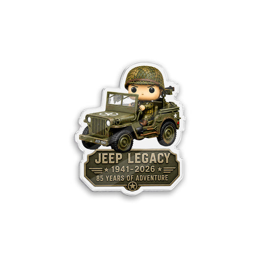 Jeep Legacy 85th Anniversary Commemorative Magnet