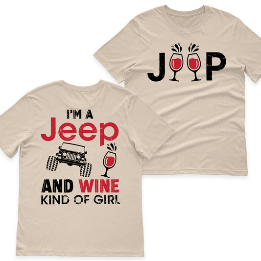 I'm A Jeep & Wine Kinda Girl Shirt