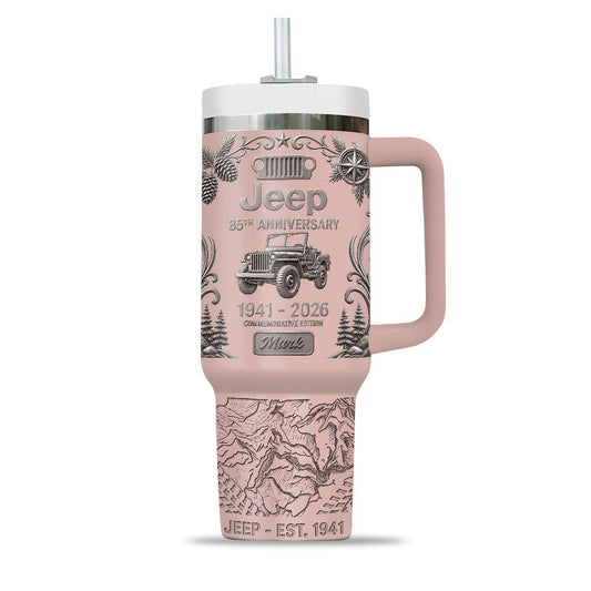 Jeep 85th Anniversary Commemorative Tumbler