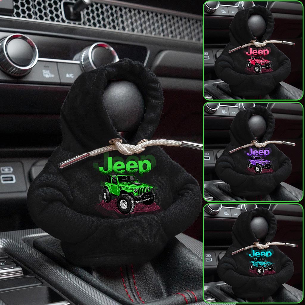 Jeep Rubicon Offroad Shift Knob Hoodie Supler Store