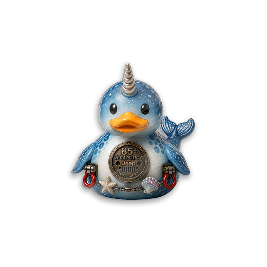 Jeep 85th Anniversary Narwhale Duck Acrylic Magnet