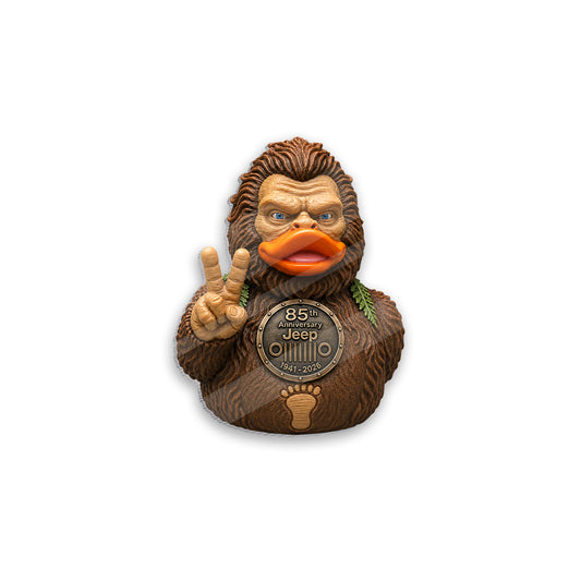 Jeep 85th Anniversary Peace Bigfoot Duck Acrylic Magnet