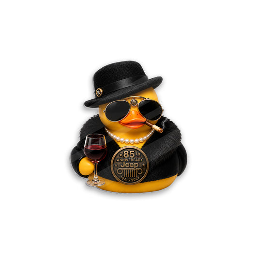 Jeep 85th Anniversary Wine Club Duck Acrylic Magnet